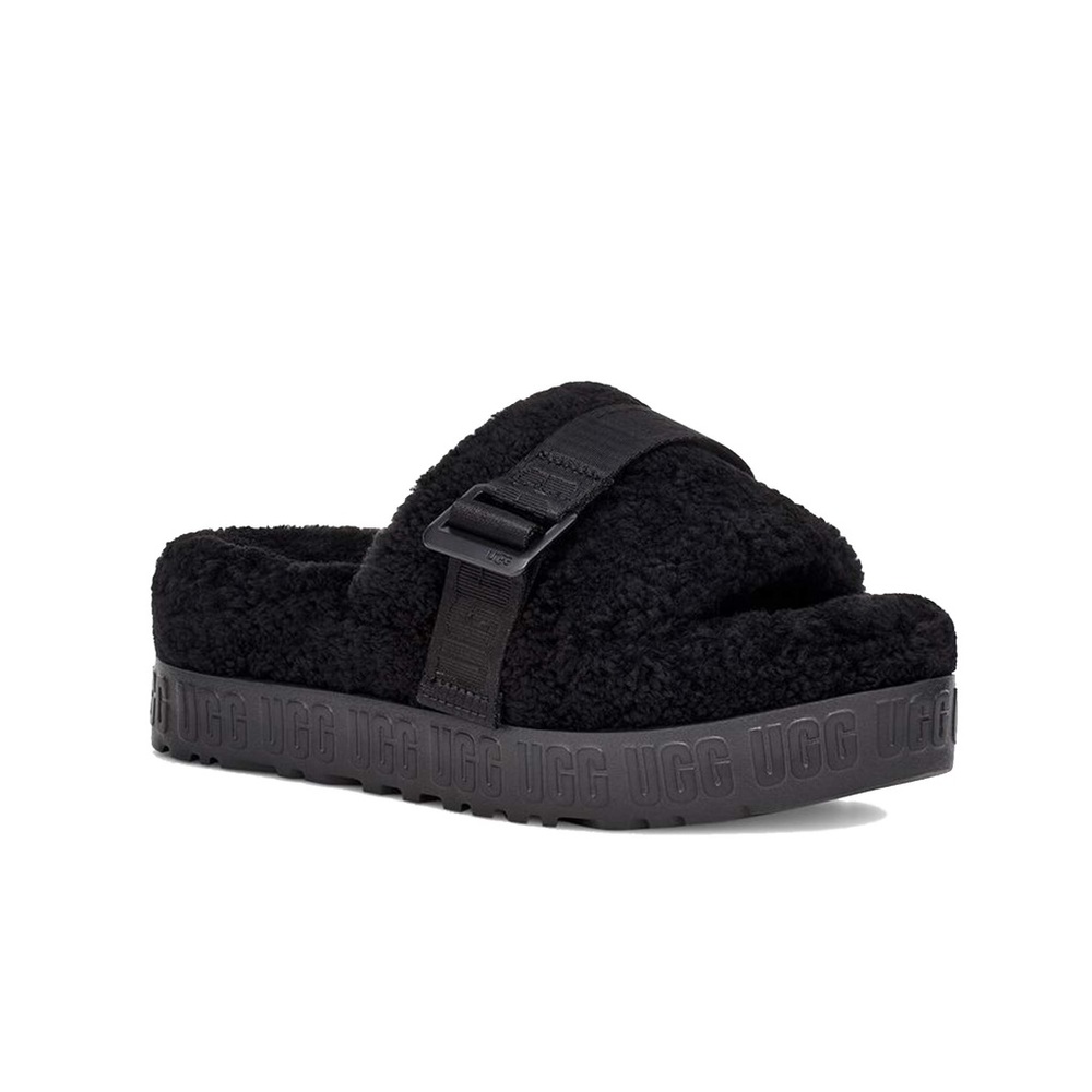 UGG Women Fluffita Flatform Slippers Sandals